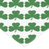 Nappe St. Patrick's Shamrock vert Clovers (Angle)