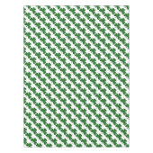 Nappe St. Patrick's Shamrock vert Clovers (Devant)