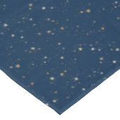 Nappe Star d'or sur le Motif de nuit bleu (Angle)