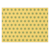 Nappe Star Motif Trending Colors Or Vert Jaune (Devant (Horizontal))