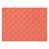 Nappe Starbursts Du Milieu Du Siècle | Orange, noir blan (Devant (Horizontal))