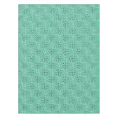 Nappe Starburts Aqua, Blanc et Noir | Cinquante (Devant)