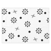 Nappe Starburts de l'âge atomique Noir Blanc 1 (Devant (Horizontal))