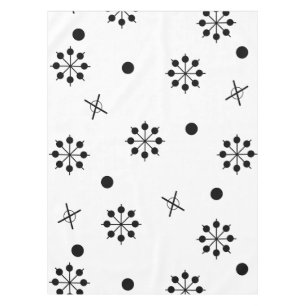 Nappe Starburts de l'âge atomique Noir Blanc 1