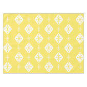 Nappe Starburts du milieu du siècle Diamants Jaune (Devant (Horizontal))