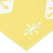 Nappe Starburts du milieu du siècle Diamants Jaune (Angle)