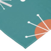 Nappe Starburts Rétro Planètes Atomique Turquoise (Angle)