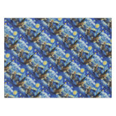 Nappe Starry Night Kittymas Noël Spoof (Devant (Horizontal))