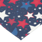 Nappe Starry Splendor : Rouge, Blanc et Bleu (Angle)