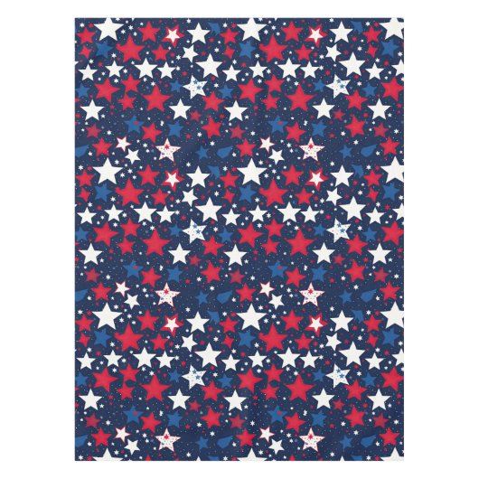 Nappe Starry Splendor : Rouge, Blanc et Bleu (Devant)