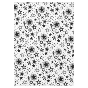 Nappe Stars Tattoos noir + vos idées