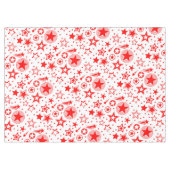 Nappe Stars Tattoos rouge + vos idées (Devant (Horizontal))