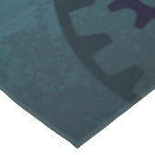 Nappe Steampunk Arrière - plan turquoise avec Gears (Angle)