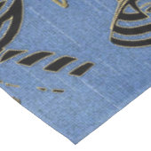 Nappe Steampunk avec Dames Casquettes sur Blue Denim (Angle)