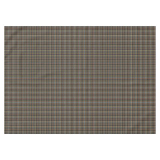 Nappe Stewart Chasse Patiné Tartan Plaid Motif (Devant (Horizontal))