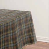 Nappe Stewart Chasse Patiné Tartan Plaid Motif (In Situ)