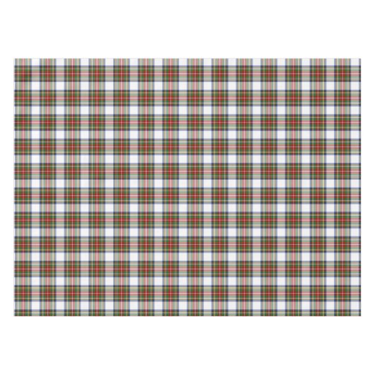 Nappe Stewart Royal Robe Plaid écossais Motif (Devant (Horizontal))
