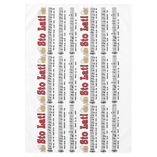 Nappe Sto Lat ! Chanson Avec Beer Mugs (Devant)