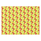 Nappe Strawberry and Flower Yellow Pattern (Devant (Horizontal))