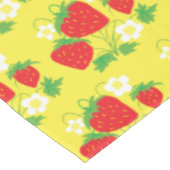 Nappe Strawberry and Flower Yellow Pattern (Angle)