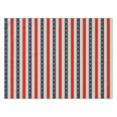 Nappe Stripes de style drapeau patriotique (Devant (Horizontal))