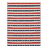 Nappe Stripes de style drapeau patriotique (Devant)