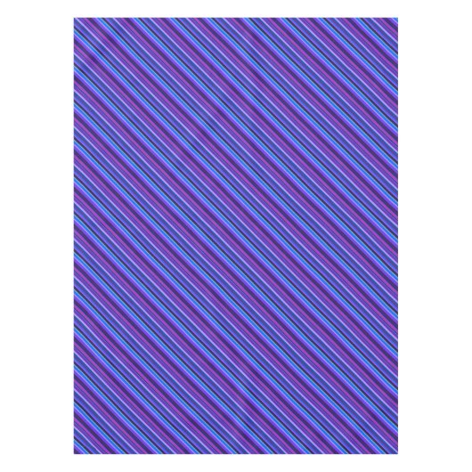 Nappe stripes en bleu et purple (Devant)