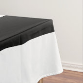 Nappe Stripes inégales - Noir et blanc (In Situ)