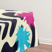 Nappe Stripes zébrées Abstraites avec pellicule de peint (In Situ)