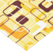 Nappe Style abstrait jaune et noir moderne (Angle)