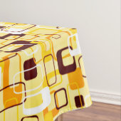 Nappe Style abstrait jaune et noir moderne (In Situ)
