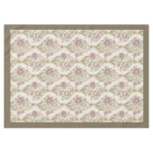 Nappe Style ancien Victorian Ornate Floral Détails (Devant (Horizontal))