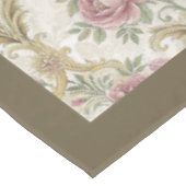 Nappe Style ancien Victorian Ornate Floral Détails (Angle)
