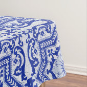 Nappe Style azulejo en céramique craquée bleue Azulejo V (In Situ)