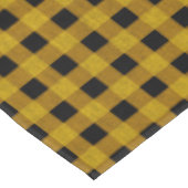Nappe Style Bûcheron - tissu jaune + vos idées (Angle)