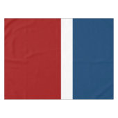 Nappe Style de bloc de couleur bleu blanc (Devant (Horizontal))