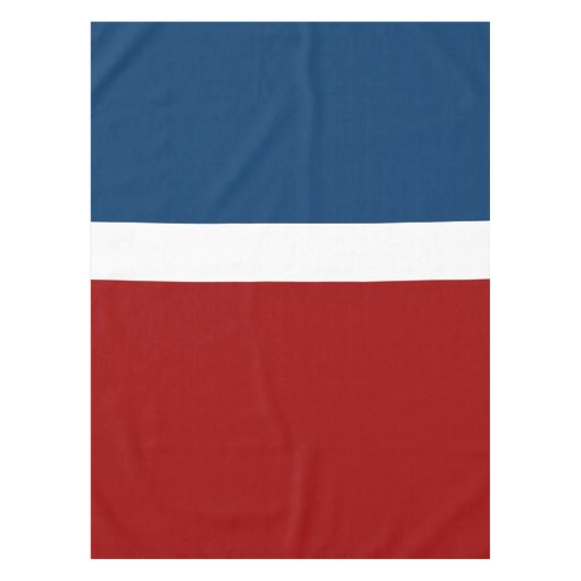Nappe Style de bloc de couleur bleu blanc (Devant)