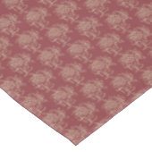 Nappe Style ethnique Flore Mini-imprimé Beige sur marron (Angle)