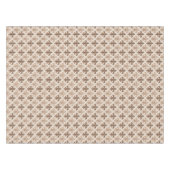 Nappe Style Fleur-de-lis Royale Terre Neutre (Devant (Horizontal))