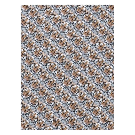 Nappe Style graphique Tiger Portrait (Devant)
