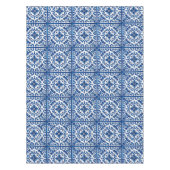 Nappe style italien, méditerranéen, mosaïque, bleu, (Devant)