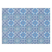 Nappe style italien, méditerranéen, mosaïque, bleu, (Devant (Horizontal))