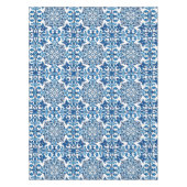 Nappe style italien, méditerranéen, mosaïque, bleu, (Devant)