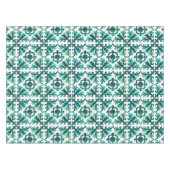 Nappe Style italien, mosaïque, vert (Devant (Horizontal))