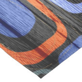 Nappe Style moderne Abstrait Pastel Bois (Angle)