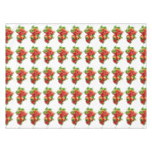 Nappe Style Pays Motif de fraise en tissu de table (Devant (Horizontal))
