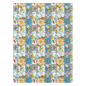 Nappe style sicilien, art d'été, citrons (Devant)