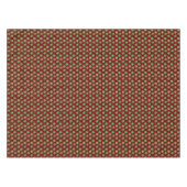 Nappe Succulent Feuilles verts Jade Tree sur Maroon (Devant (Horizontal))
