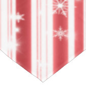 Nappe Sucre de canne avec étoiles et flocons de neige (Angle)