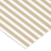 Nappe Sucre de canne de Noël en or et blanc (Angle)